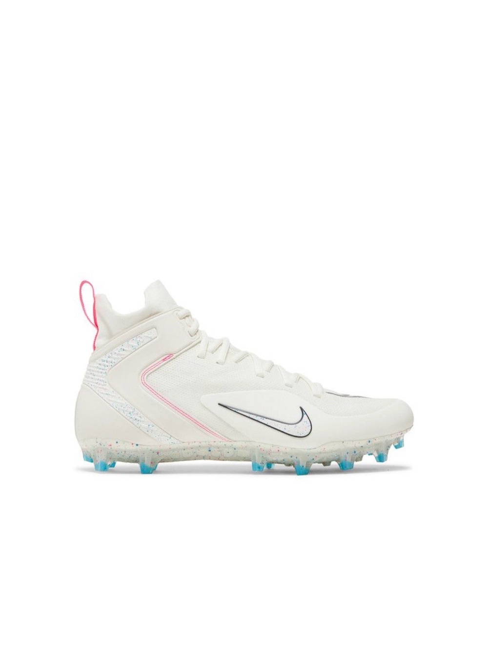 Nike Alpha Huarache 8 Elite Lacrosse Cleats Sail CW4440-116 Mens Size 14 New